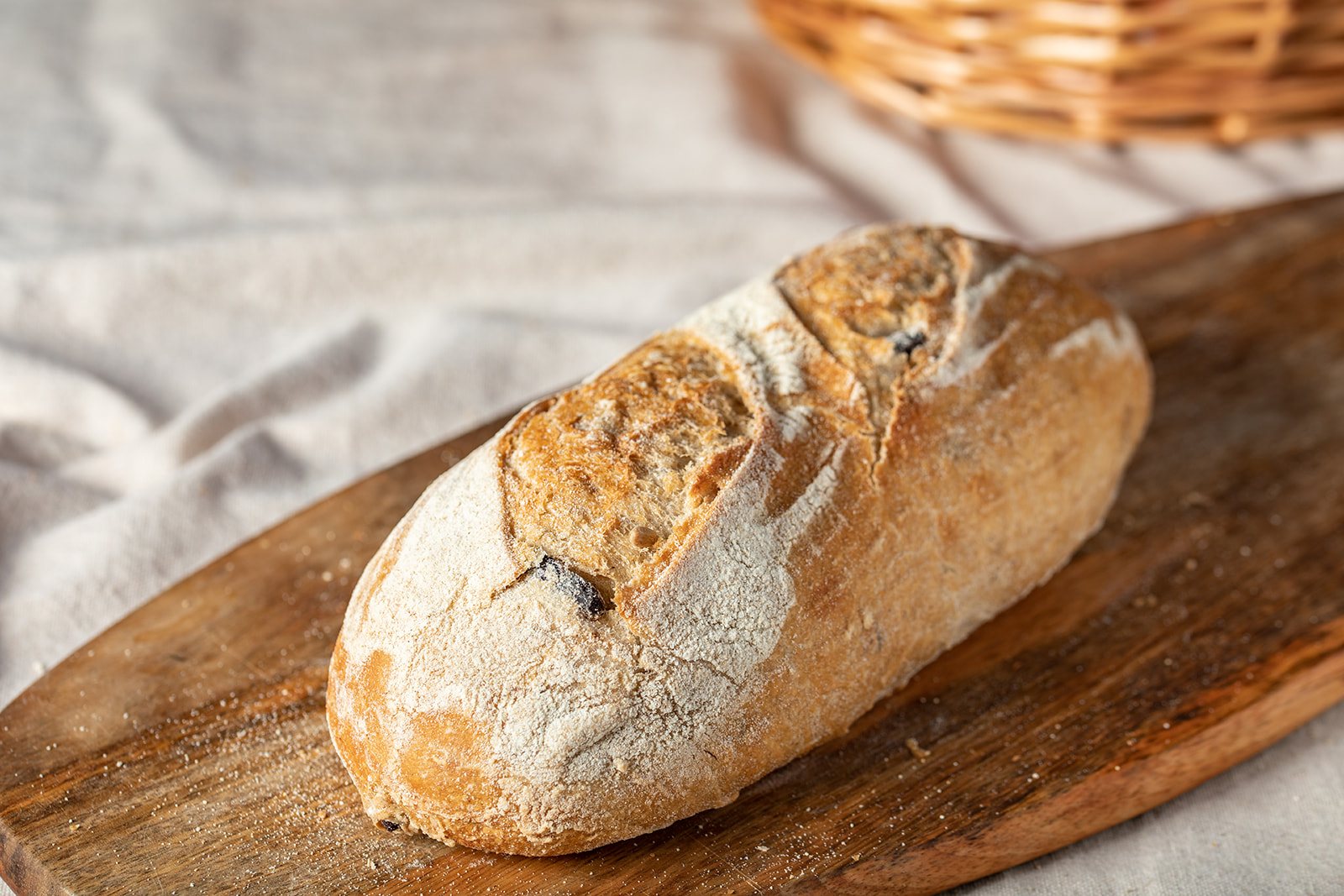 Sourdough Bread with Kalamata Olives