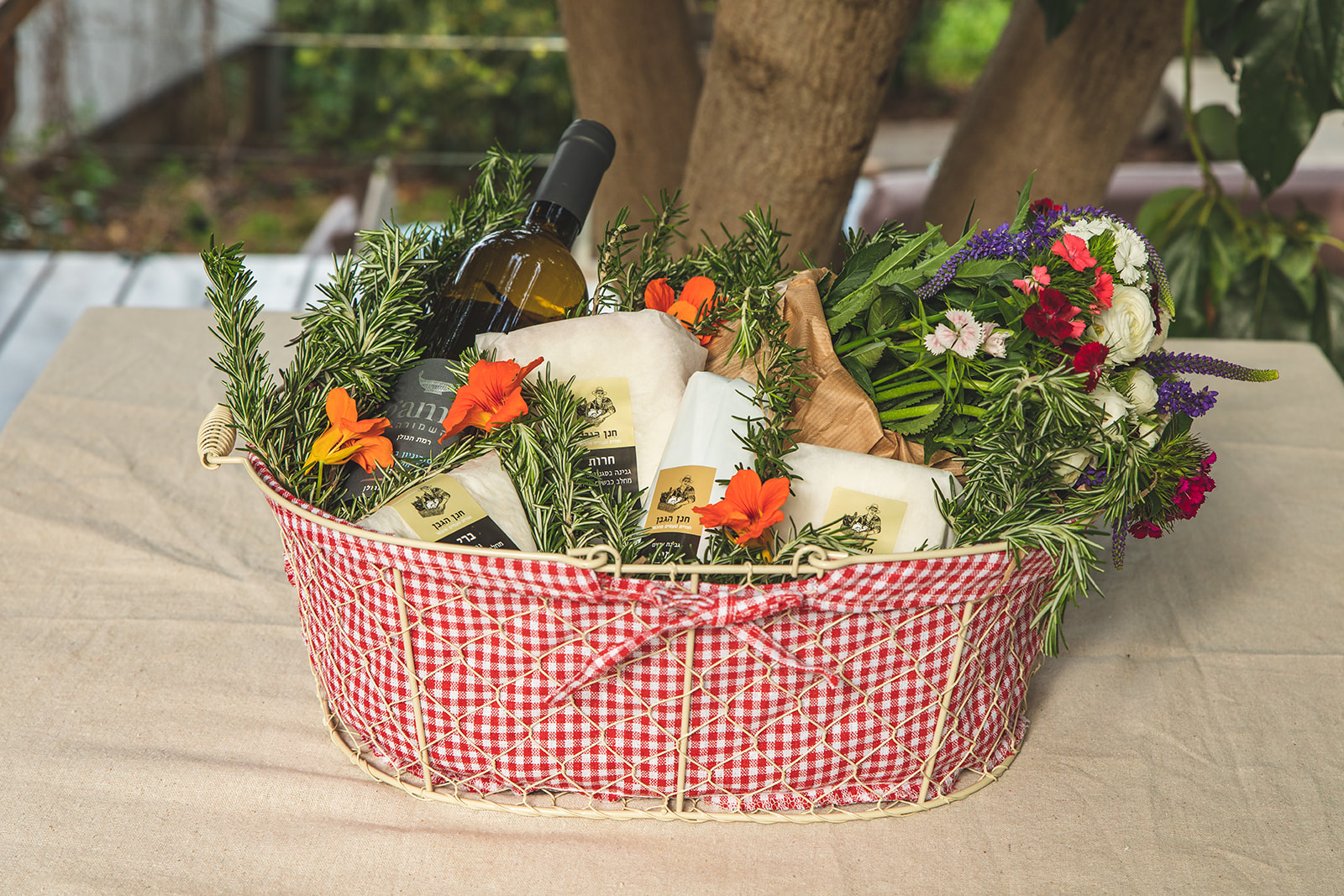 Nature's Best for Shavuot Gift Basket
